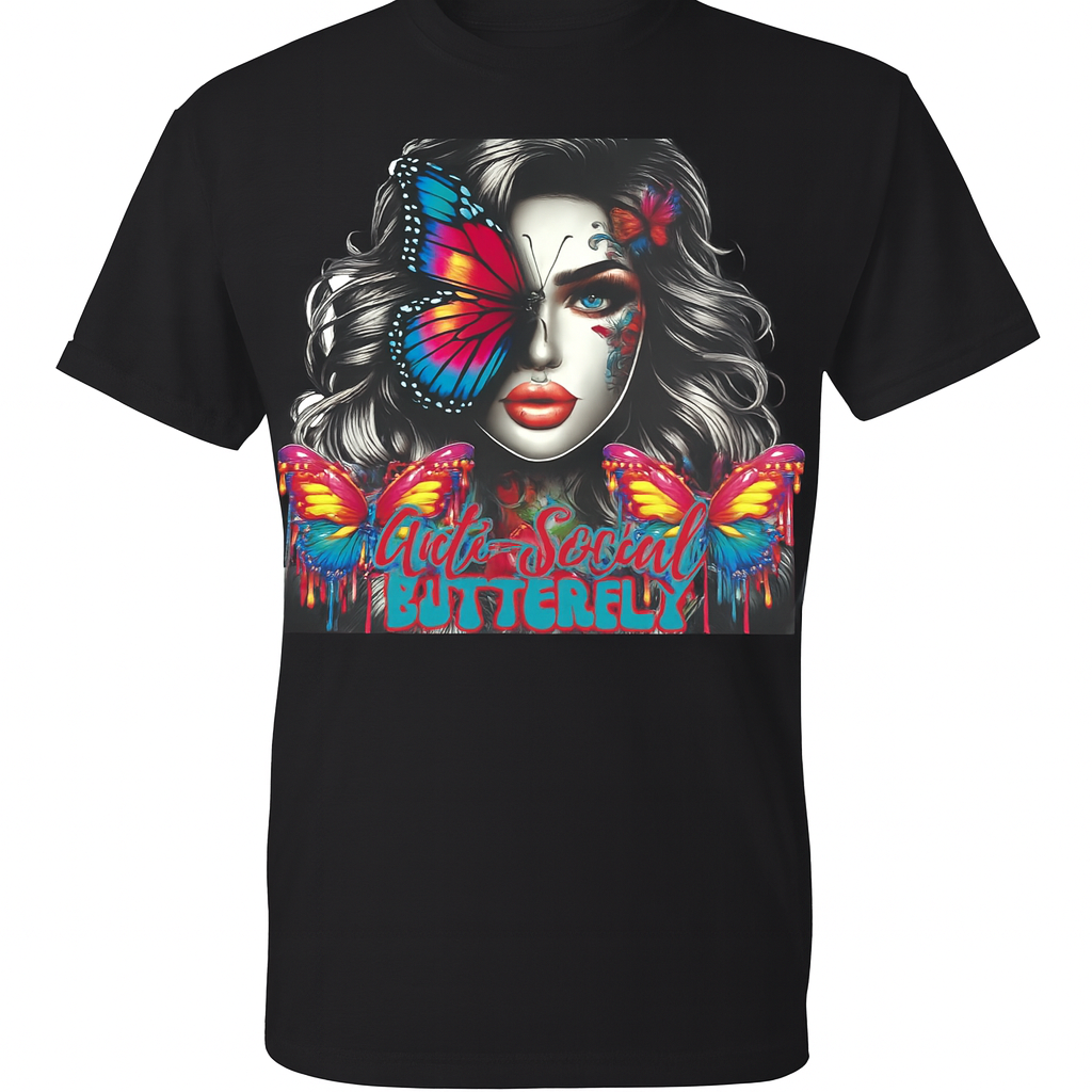 Anti-social Butterfly T-Shirt