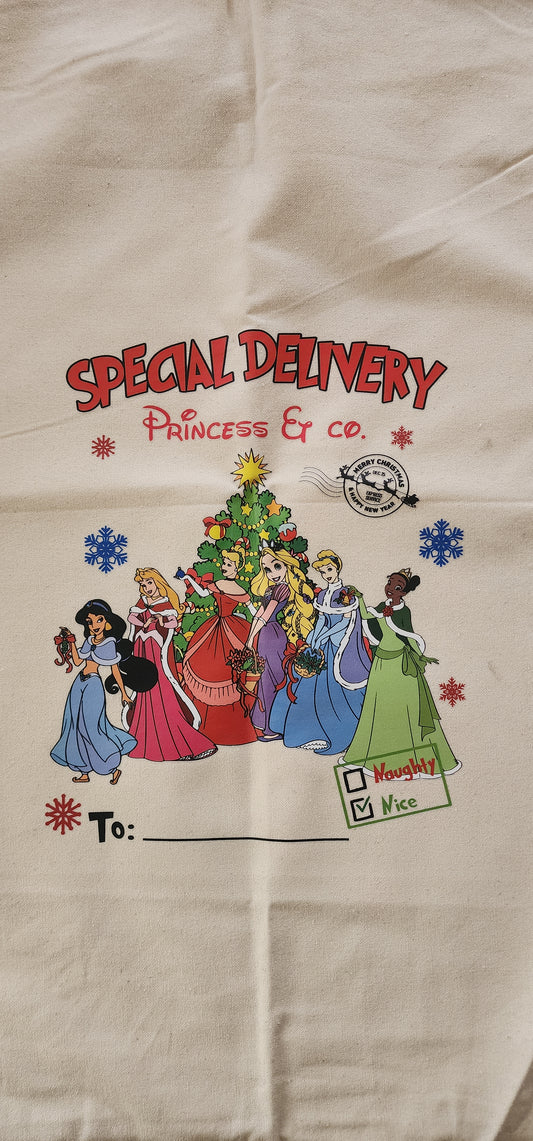 Princess Christmas Sack