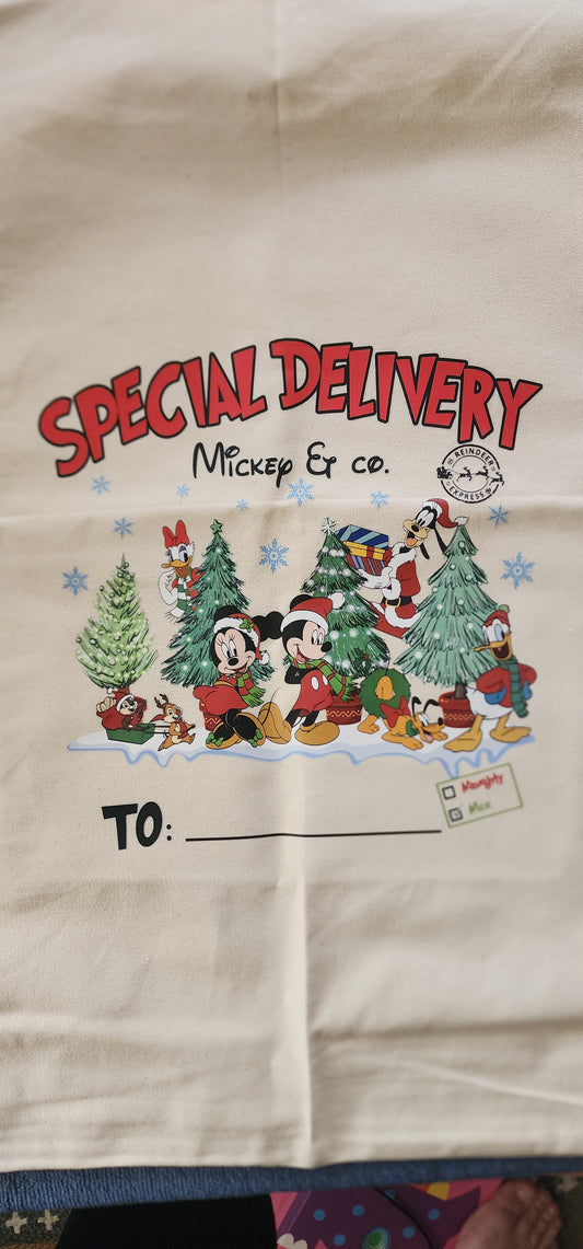 Mickey Mouse Christmas Sack