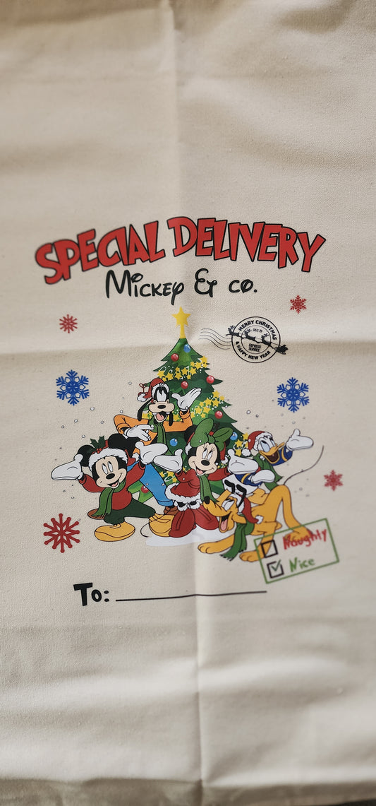 Mickey Mouse Christmas Sack