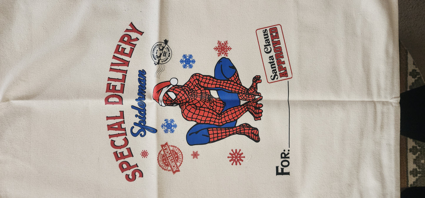 Spiderman Christmas Sack