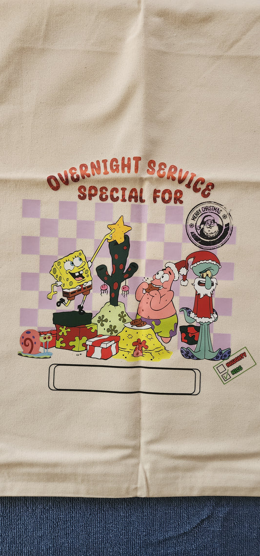 SpongeBob Christmas Sack