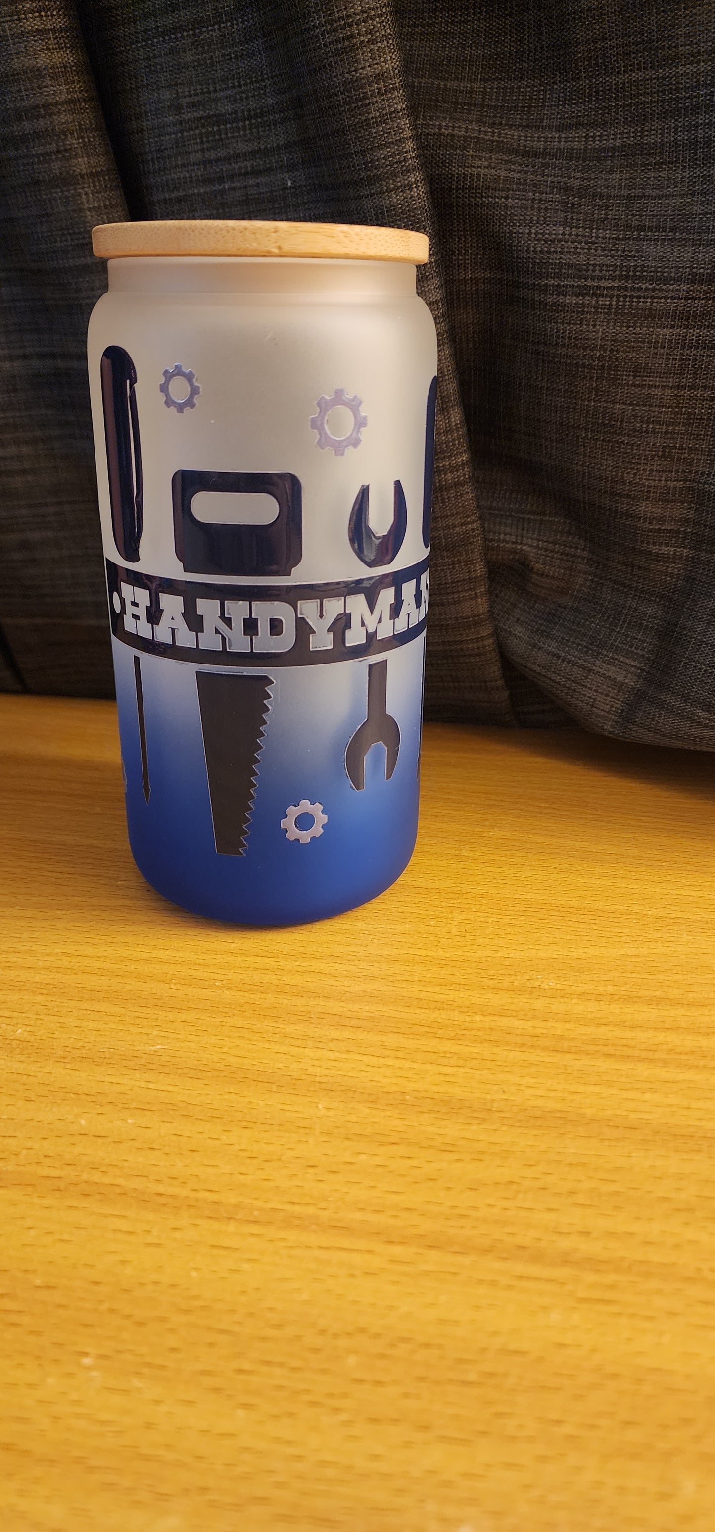 Handyman beer can